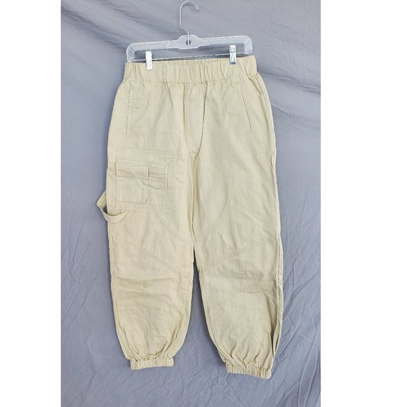 Light Khaki Forever 21 Cargo Joggers - Picture 2 of 11